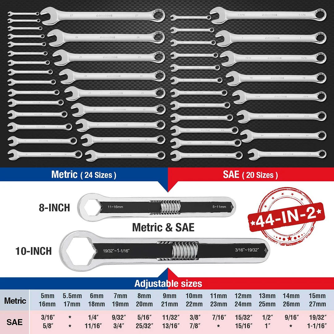 44-EN-2 Llave ajustable multifunción