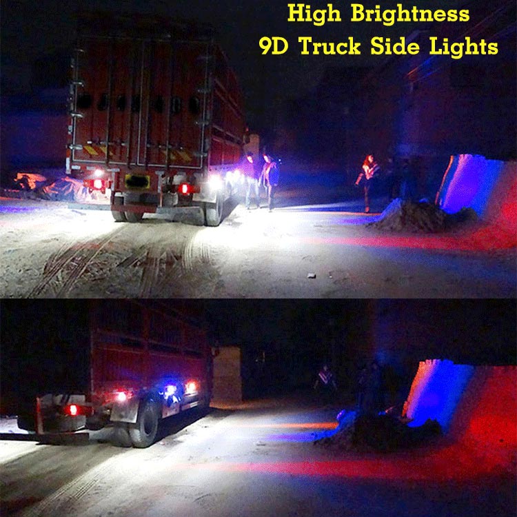 Lámpara LED Impermeable Súper Brillante Tira de Luz Lateral de Camión