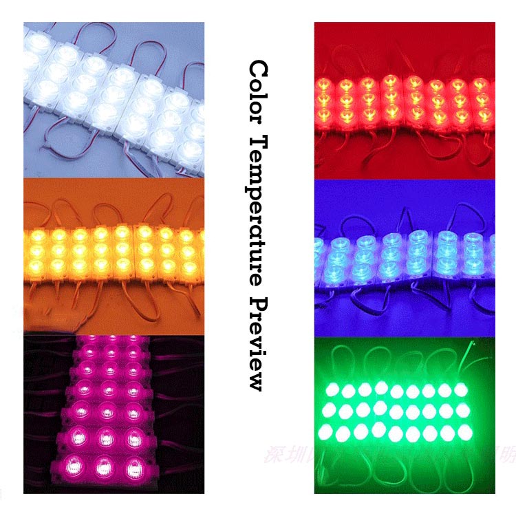 Lámpara LED Impermeable Súper Brillante Tira de Luz Lateral de Camión