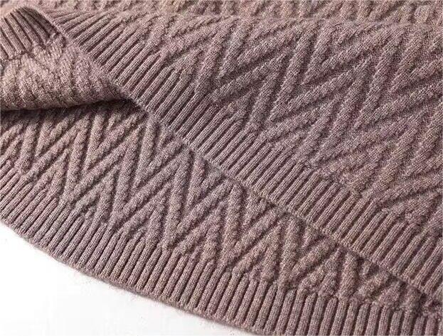 🎅🎊 Rebajas de Navidad - 50% de descuento 🎊 - Jersey de cuello alto de longitud media para mujer