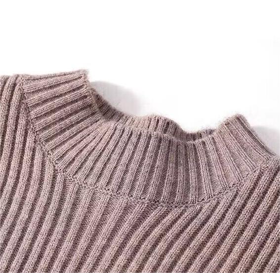 🎅🎊 Rebajas de Navidad - 50% de descuento 🎊 - Jersey de cuello alto de longitud media para mujer