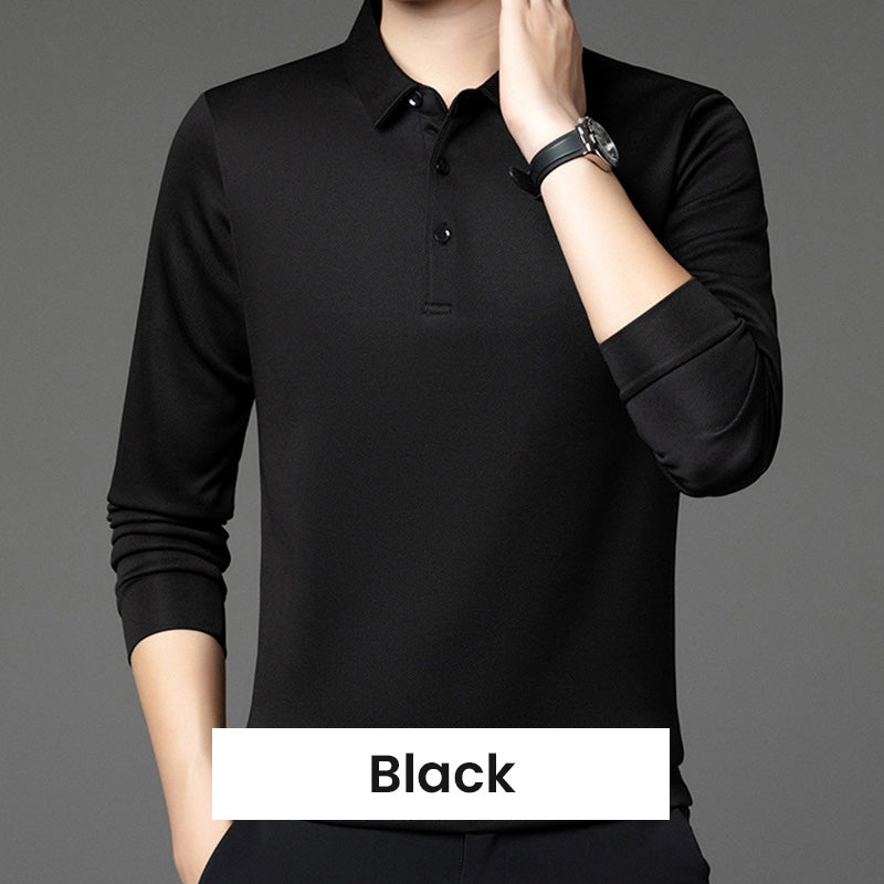 Regalo Perfecto-Camisa Acolchada Con Solapa De Gofre Para Hombre
