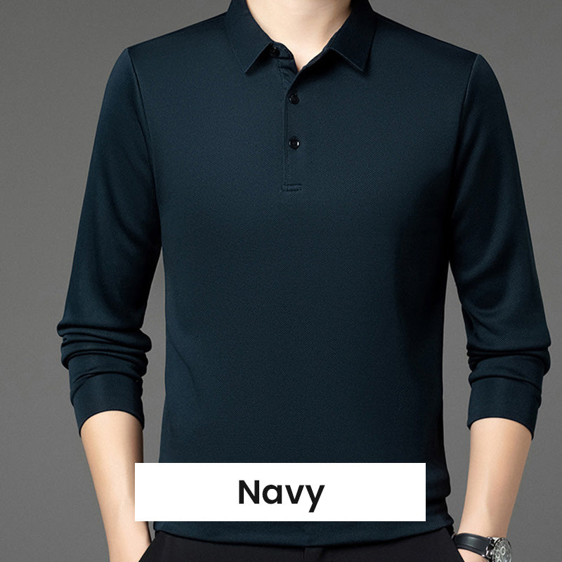 Regalo Perfecto-Camisa Acolchada Con Solapa De Gofre Para Hombre
