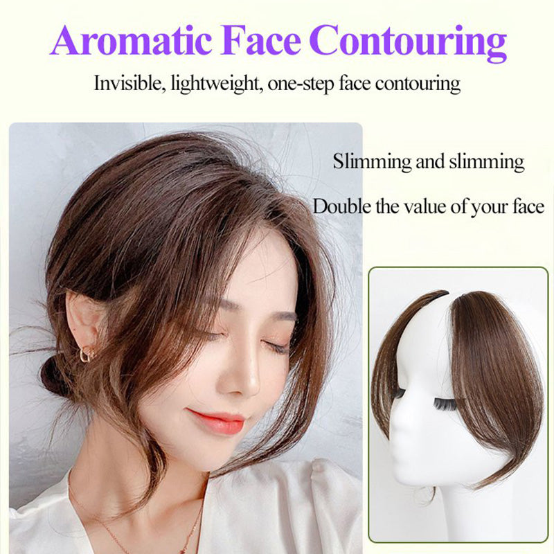 [Mejor regalo para ella] Pelera invisible clip en ocho formas de bangs