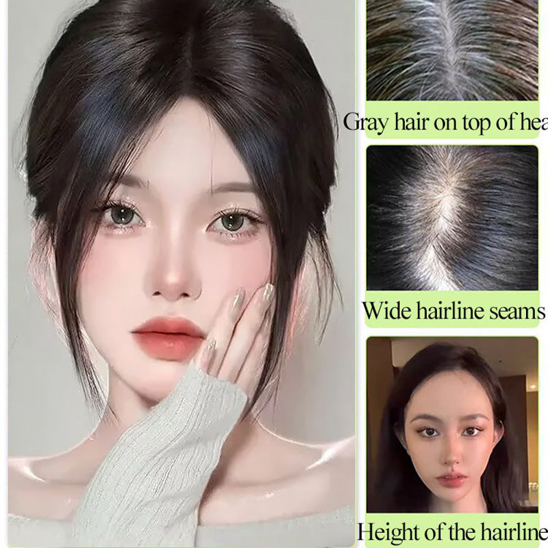 [Mejor regalo para ella] Pelera invisible clip en ocho formas de bangs