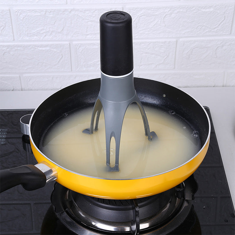 Agitador automático para cocinar en cocinas