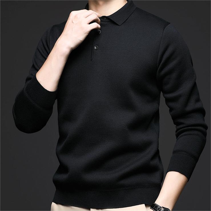 🎊Preventa de Navidad - 50% de descuento🎊-Suéter grueso acolchado con solapas para hombre en invierno