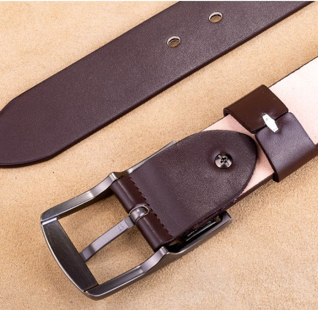 🔥COMPRA 1 Y LLÉVATE 1 GRATIS🔥[Regalo práctico para él] Cinturón de cuero para hombres de negocios