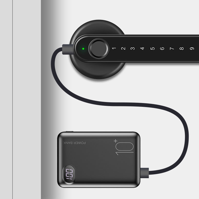 🔥Envío gratuito🔥 huella digital inteligente manija de la cerradura de la puerta con Bluetooth APP Control